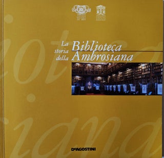 Item #1018 La Storia della Biblioteca Ambrosiana. Library History, Mario Panizzi