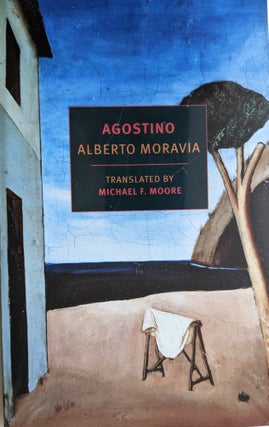 Item #1019 Agostino. Translated by Michael F. Moore. Alberto Moravia