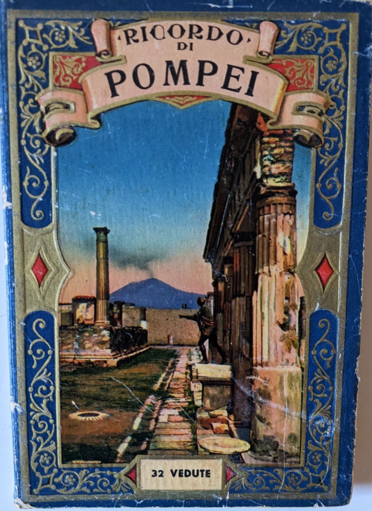 Item #1036 Ricordo di Pompei. Postcards.