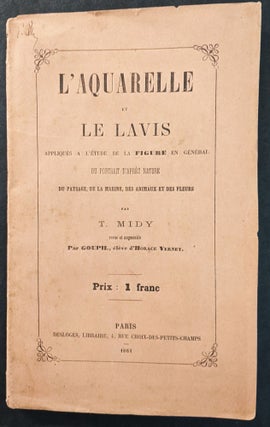 Item #1051 L’ Aquarelle et Le Lavis Appliqué a l’Étude de la Figure en Général du...
