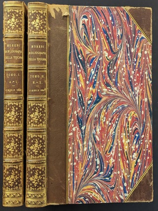 Item #108 Bibliografia Storico-Ragionata della Toscana. O sia catalogo degli scrittori che hanno...