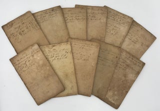 Item #1088 Eleven Original Manuscript Sermons, 1800-1804. Sermons. Manuscript