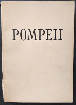 Item #1108 Pompeii. Amedio Maiuri
