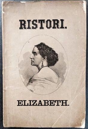 Item #1121 Elizabeth, Queen of England, an Historical Play in Five Acts Written Expressly for...