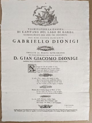 Collection of 18th Century Printed Broadsides