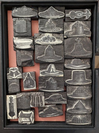 Item #1152 Collection of Original Woodblocks Used to Illustrate French Culinary Classics. Woodblocks