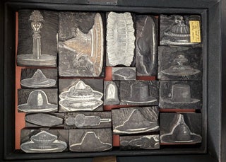 Collection of Original Woodblocks Used to Illustrate French Culinary Classics.