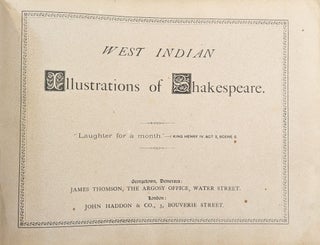 Item #1157 West Indian Illustrations of Shakespeare