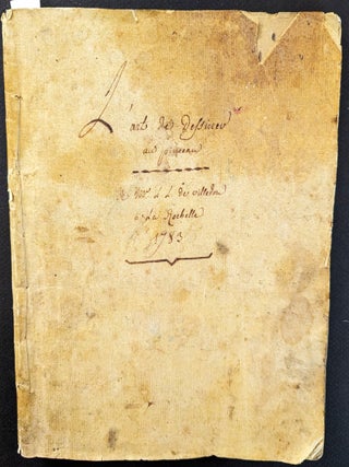 Item #1178 L’art de desssiner au pinceau. La Rochelle. Mme. De Villedon