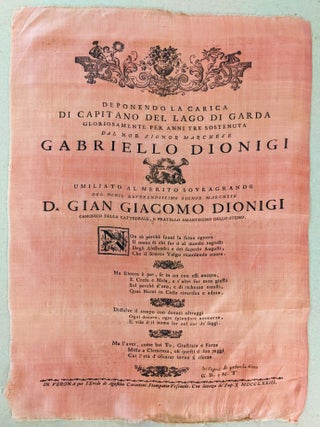 Collection of 18th Century Printed Broadsides