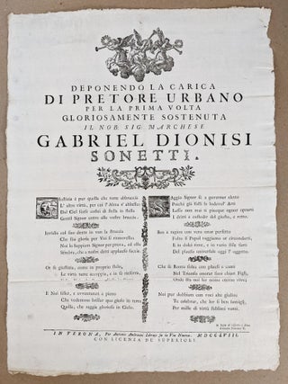 Collection of 18th Century Printed Broadsides