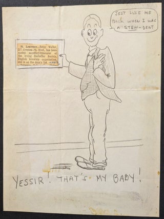 Comic Strip Album Illustrating the Life of Betsy Weller and Her Family. [with] The Normal Notebook.