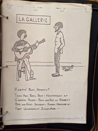 Comic Strip Album Illustrating the Life of Betsy Weller and Her Family. [with] The Normal Notebook.