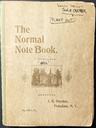 Comic Strip Album Illustrating the Life of Betsy Weller and Her Family. [with] The Normal Notebook.