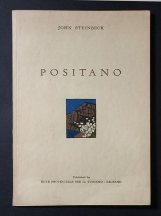 Item #1300 Positano. John Steinbeck