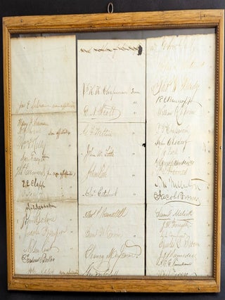 Charter of Hudson River Lodge, Number 606, Newburgh, New York, June 8, 1866.
