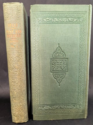 Item #1314 Italy, Past and Present. Antonio Carlo Napoleone Gallenga, L. Mariotto