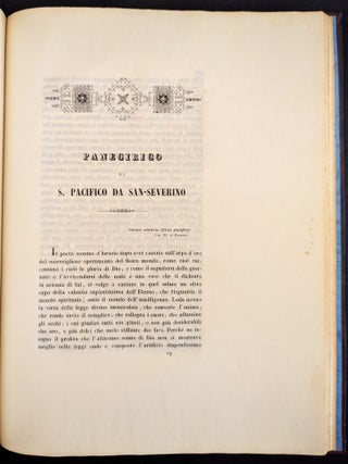Prose di Monsignor Stefano Rossi, Ligure.