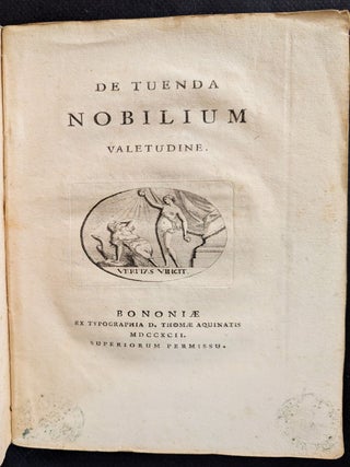 De Tuenda Nobilium Valetudine.