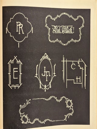 Schrift und Ornament des Konditors. Ein Fachliches Lehr, Uebungs-und Vorlagenwerk == Herausgegeben von Julius Markaritzer.