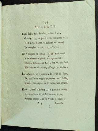 Frammenti Lirici dei Fasti Greci, e Romani. Verseggiati da Rosmenio Tirinese (pseudonym), Poeta Arcade F. B.