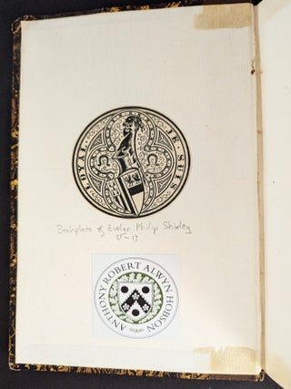 A Catalogue of an Extensive and Extraordinary Assemblage of the Production of the Aldines Press from its first establishment at Venice in 1494, together with Lynese and Venetian Countefeits, the Giunta and other works illustrative of the series.