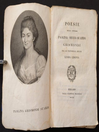 Poesie della Contessa. . .tra le Pastorelle Arcadi Lesbia Cidonia.