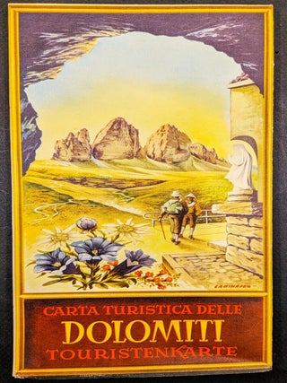 Item #1524 Carta Turistica Delle Dolomiti : Touristenkarte. Caminades