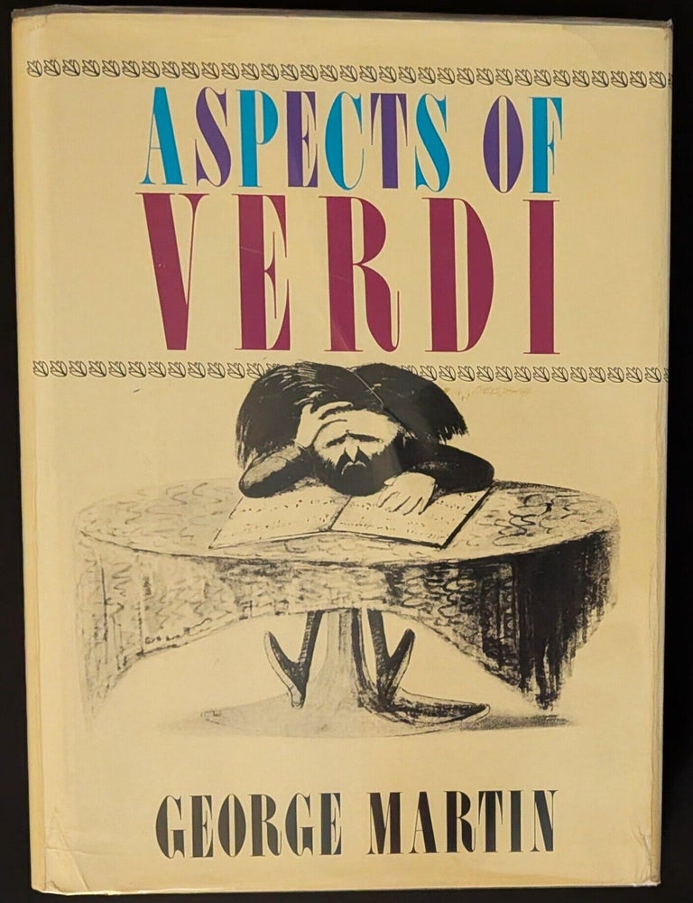 Item #1544 Aspects of Verdi. George Martin.
