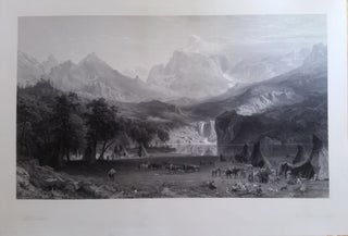 Item #386 The Rocky Mountains (Lander's Peak). Albert Bierstadt