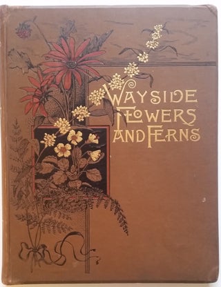 Item #390 Wayside Flowers and Ferns. From Original Water-Colo Drawings by Isaac Sprague. ...