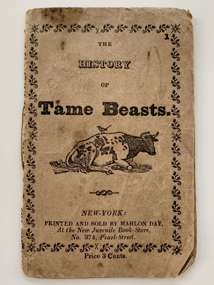 Item #444 The History of Tame Beasts.