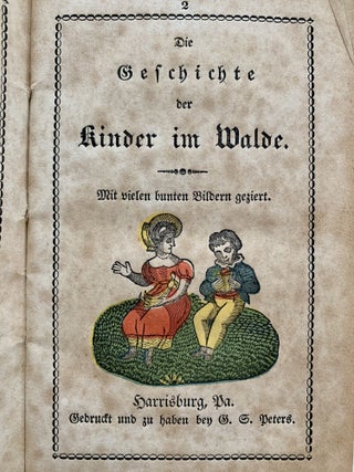 Die Geschichte der Kinder im Walde Mit Vielen bunten Bildern geziert.