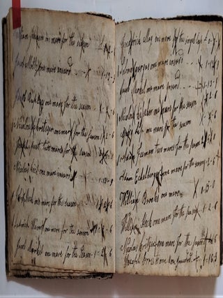 Item #531 Account Book, 1803-24. Manuscript Account Book, Jacob Eichelberger