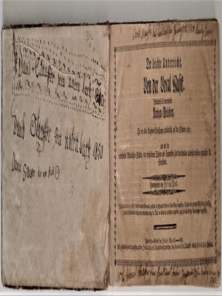 Item #544 Der Leichte unterricht von der vocal musik : enthaltend, die vornehmsten...