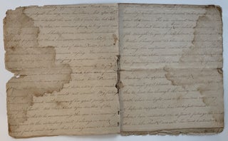 Item #557 Last illness and death of Mary Emlen Newbold as Recorded in Writing by her Brother...