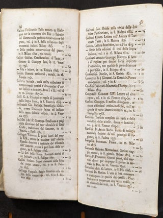 Catalogo dei libri di assortimento e in numero esistenti nelle librerie di Annesio Nobili.