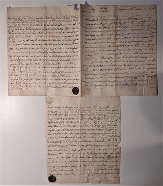 Autograph Letter Signed to Thomas Aspinwall, Concerning Louis Bonaparte's Book.