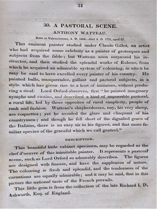 Catalogue of Italian, Flemish, Spanish, Dutch, French, and English Pictures; which have been Collected in Europe and Brought to this Country by Mr. Richard Abraham, of New Bond Street, London and are Now Exhibiting at the American Academy of Fine Arts, March, 1830.