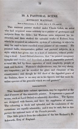 Catalogue of Italian, Flemish, Spanish, Dutch, French, and English Pictures; which have been Collected in Europe and Brought to this Country by Mr. Richard Abraham, of New Bond Street, London and are Now Exhibiting at the American Academy of Fine Arts, March, 1830.
