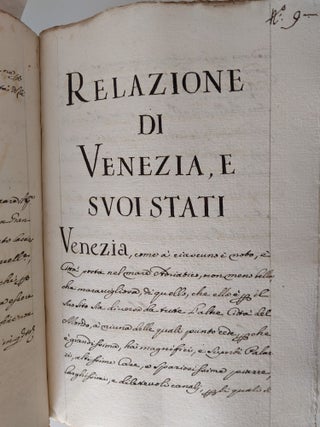 MANUSCRIPTS ON VARIOUS DIPLOMATIC SUBJECTS
