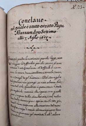 MANUSCRIPTS ON VARIOUS DIPLOMATIC SUBJECTS