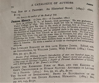 A Catalogue of Authors Whose Works are Published by Houghton, Mifflin and Company. Prefaced by a Sketch of the Firm, and Followed by Lists of the Several Libraries, Series, and Periodicals. With Some Account of the Origins and Character of these Literary Enterprises.