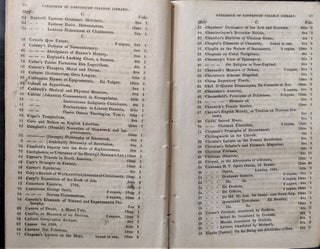A Catalogue of the Books in the Library of Dartmouth College. Published by Order of the Trustees.