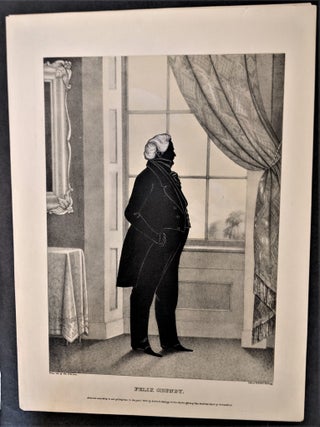 Silhouettes of William White and Felix Grundy.