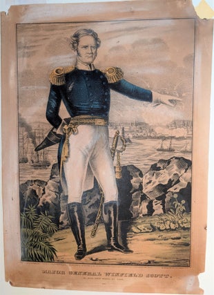 Item #844 MAJOR GENERAL WINFRIELD SCOTT. At Vera Cruz March 25, 1847