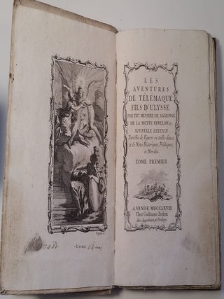 Les Aventures de Télémaque fils d'Ulysse. Nouvelle Edition Enrichie de Figures en taille-douce et de Notes Historiques, Politiques, et Morales.