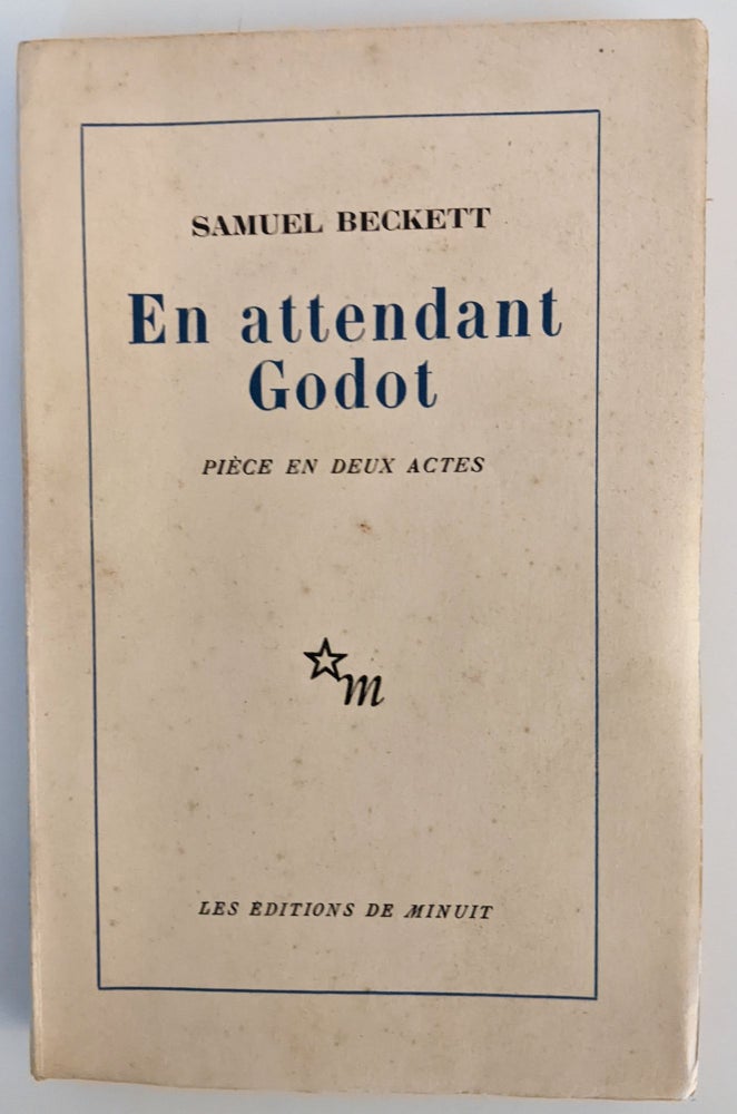 Item #965 En Attendant Godot, Pièce en Deux Actes. Samuel Beckett.
