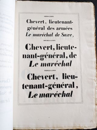 Spécimen des divers caractères, vignettes et fleurons des Fonderie et Stéréotypie de L. Leger graveur, neveu et successeur de P. F. Didot.