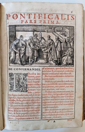 Pontificale Romaum Clementis VIII Pont. Max. Iussu Restitutum atque editum.